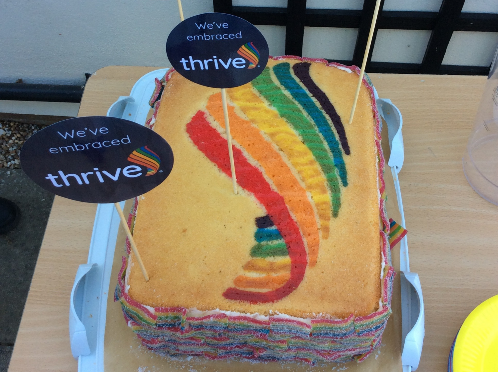 Thrive cake - Life Skills Manor